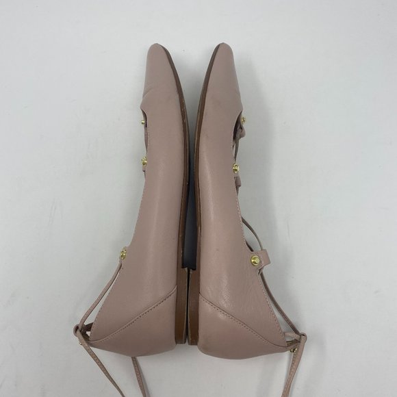 Halogen Owen Leather Lace-Up Flat Women Size 8M - Picture 10 of 15